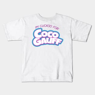 I'm Cuckoo for Coco Gauff Kids T-Shirt